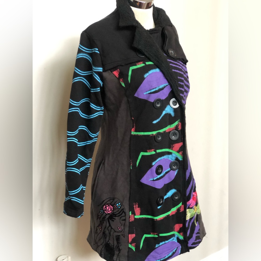 Patchwork Coat - image 3